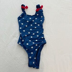 NWT Zara kids one piece swimsuit stars